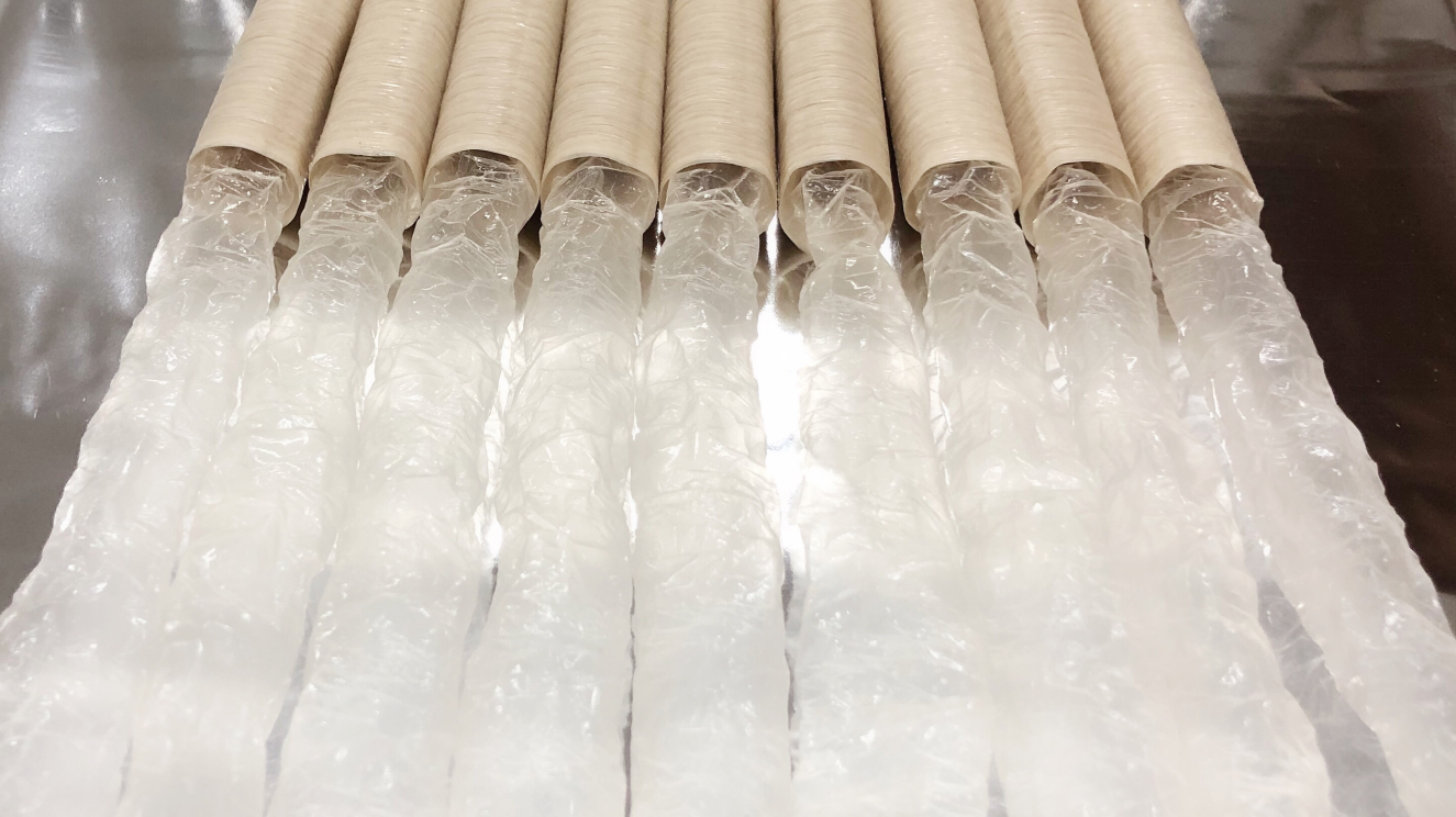 Emballage Mécanisé des Gaines de Collagène