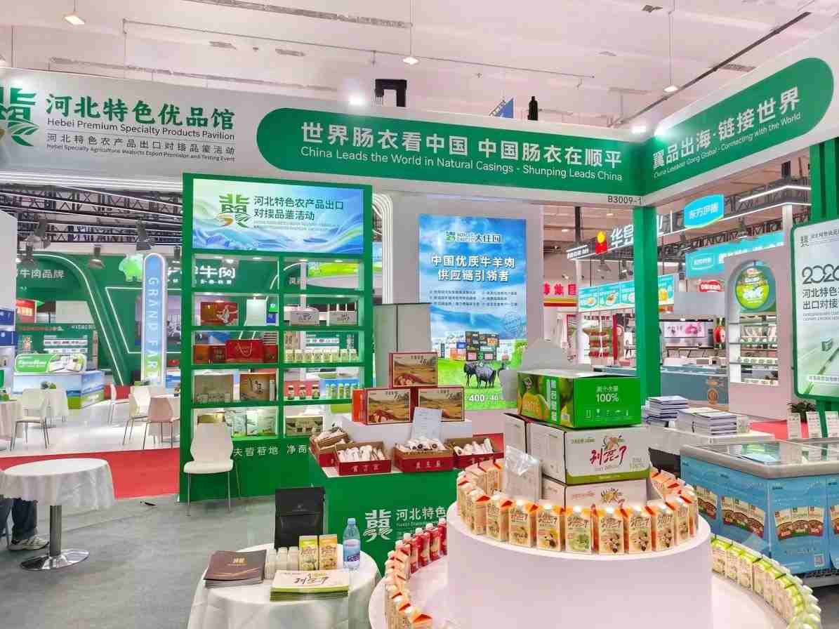顺平县人民政府领导莅临展位指导